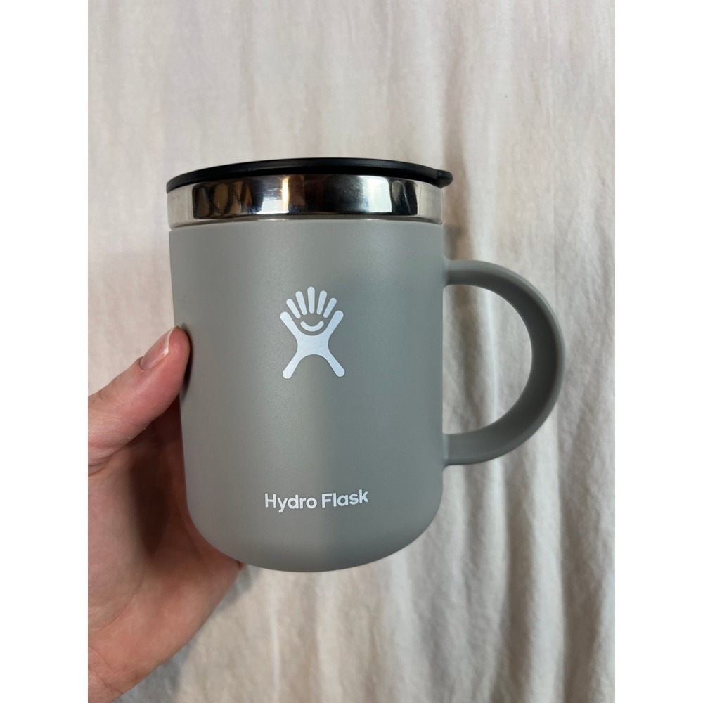 Hydro Flask Insulated‎ Coffee Mug with Lid Grey Matte 12oz 1601-94BI Leed's